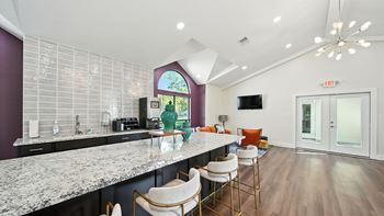 Complimentary coffee bar